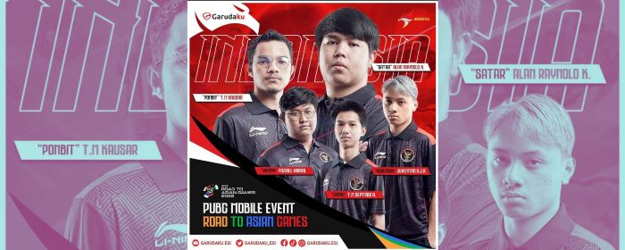 Indonesia's Roster for Road to Asian Games 2022 - PUBG Mobile 